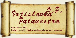 Vojislavka Palavestra vizit kartica